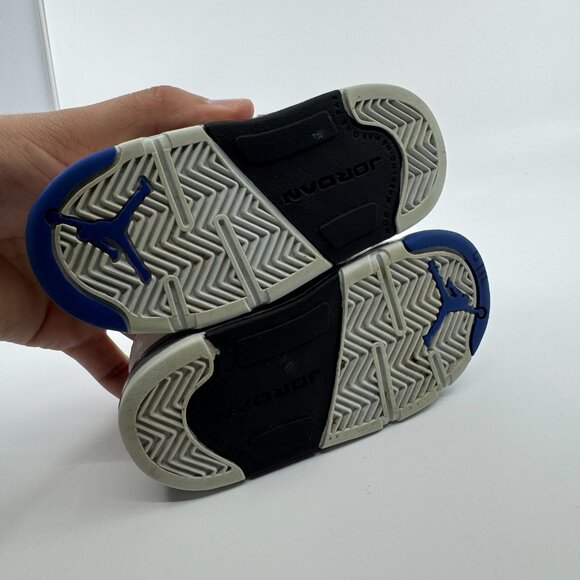 Nike Air Jordan 5 Kids Size 7C Retro Hyper Royal Stealth White VGC 440890 140 - Picture 7 of 9